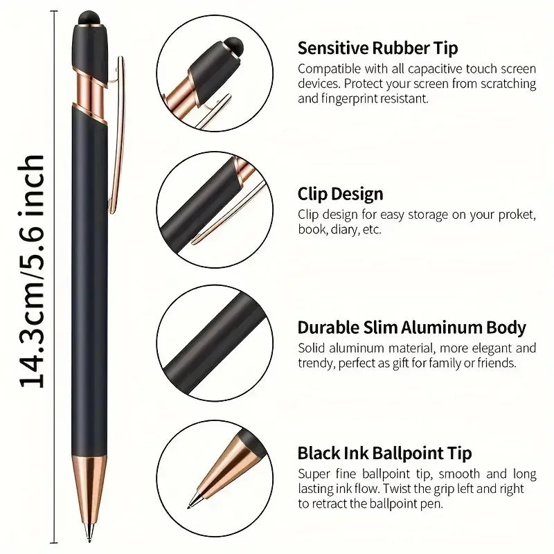 10 inspirational pens, ballpoint pens, writing with positive ink, thank you gift for school office