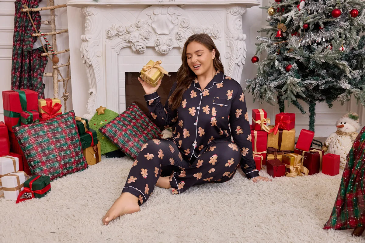 Loungewear Sets Woman Pajamas Set Big Size Pajamas for Women Ensembles Pyjama Femme Ensemble Sleepwear for Sleeping Home Wear