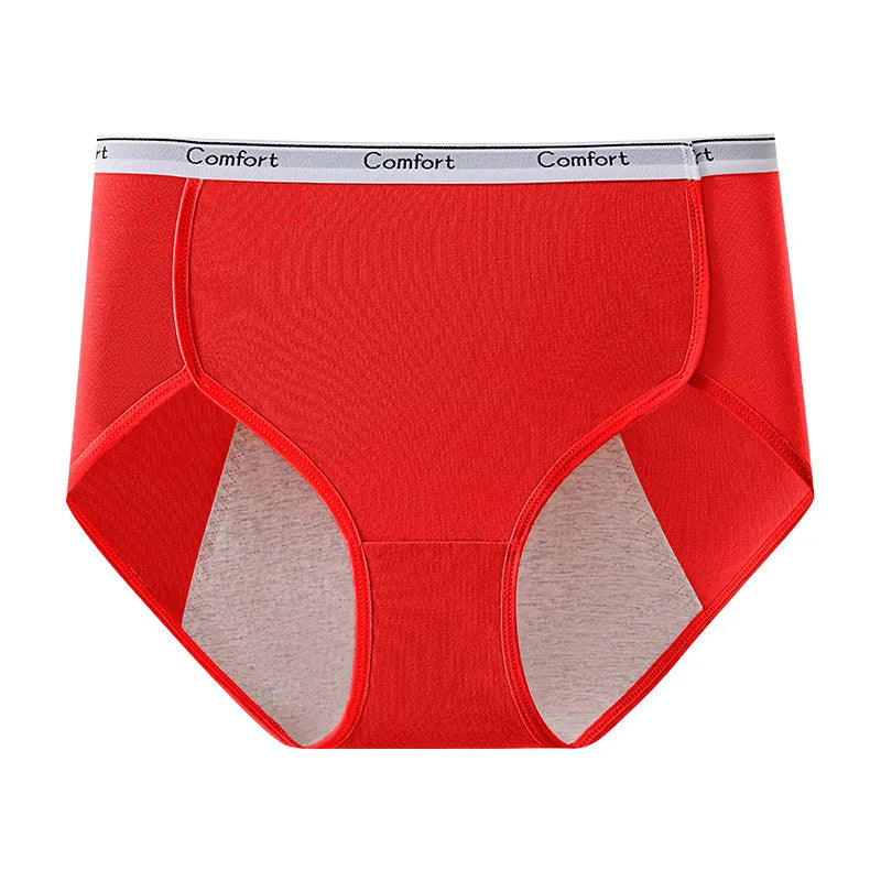 1pcs Girl Menstrual Panties Women's Physiological Briefs Ladies Period Leak Proof Panty High Waist Cotton Underwear