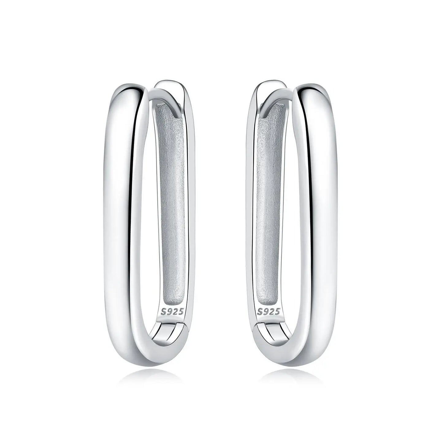 925 Sterling Silver Simple Pearl Earrings Jewelry Hoop Earrings Zircon Stud Earrings For Women Jewelry Fine Birthday Party Gifts
