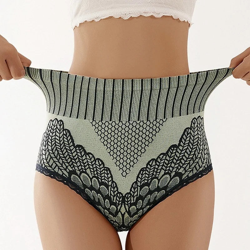 1 Pcs Women's Panties Underwear Seamless Briefs High Waist Underpanties Bodyshaper Ladies Female Underpants Plus Size