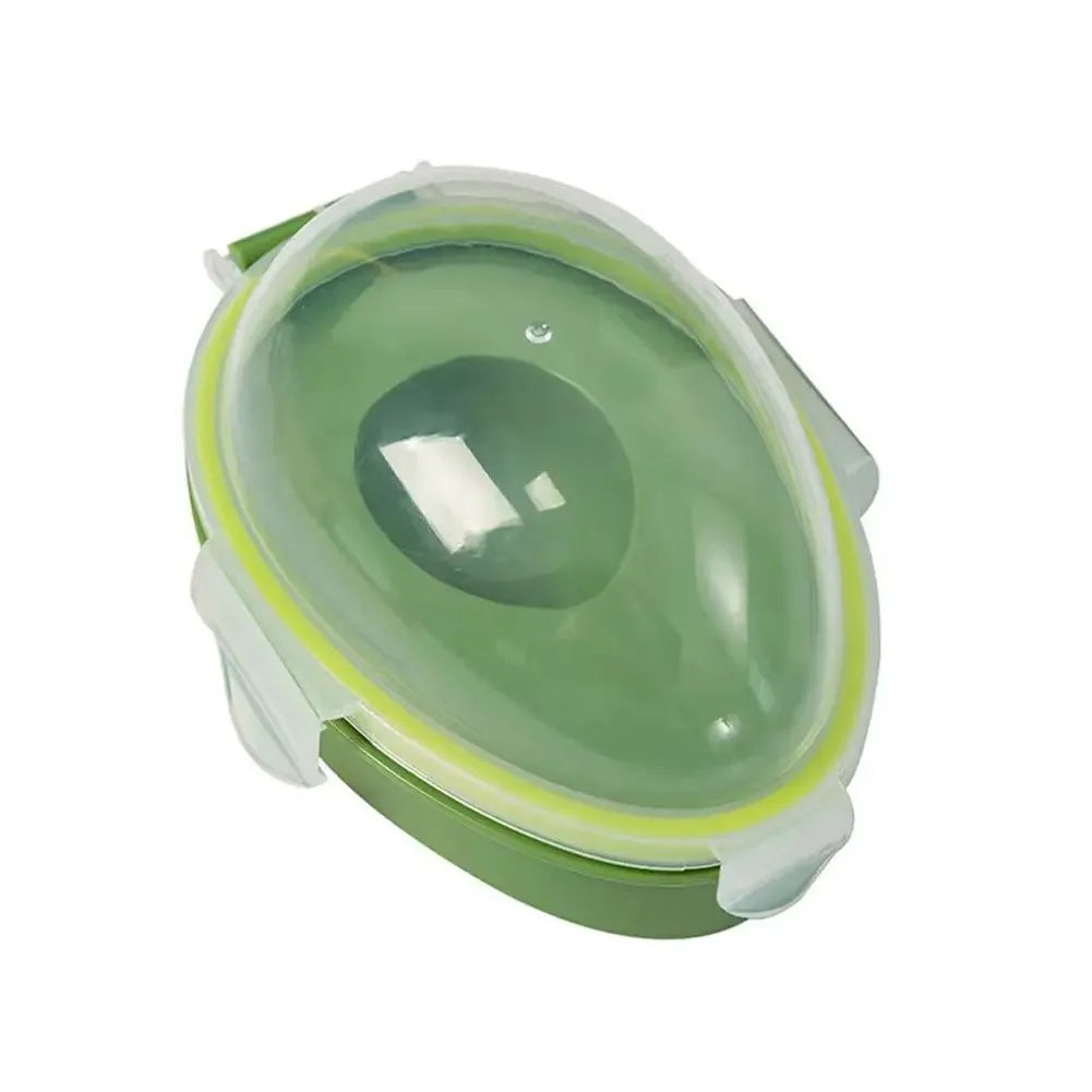 Avocado Storage Container - Snap On Lid Fruit Storage Box | Kitchen Food Crisper Keeper