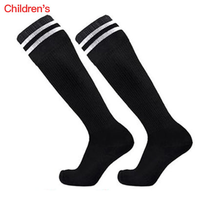 Adult Football Socks Hit Color Wear-resistant Children Kids Sport Long Socks Over Knee High Baseball Hockey Socks