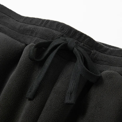 YJKVUR Unisex 2026 Winter New Oversize Pants Men Women Warm Fleece Liner Drawstring Trousers Casual Comfortable Gym Sweatpants