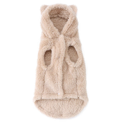 Fleece Warm Cat Costume For Winter Autumn Cute Soft Cats Clothes For Small Medium Dog Kitty Kitten Sweater Funny Pet Coat Sphynx