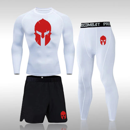 Men Sport Suits - Compression Workout Gear | Rashguard Shirts & MMA Fightwear