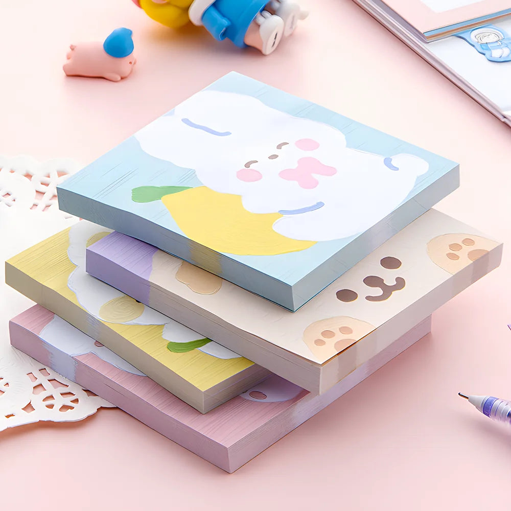 Kawaii Sticky Notes - Cute Journaling Memo Pads for To-Do Lists and Planning