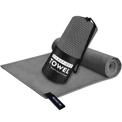 Sandproof Microfiber Fast-Drying Towel  Lightweight Portable  Swim Yoga Gym Beach Travel Sports Essentials