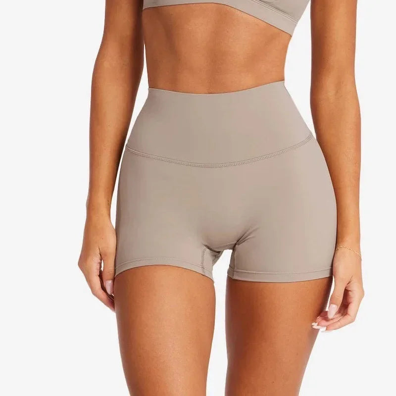 C-B Style V-Neck Sports Bra & High Waist Yoga Shorts/Leggings Set Women's Fitness Gym Pilates Activewear Workout Sportswear