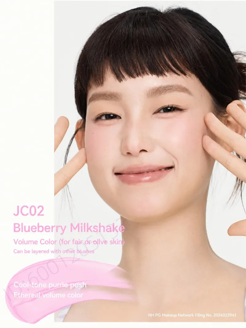 AZTK Liquid Blush Water To Powder Soft Matte Cool Toned Blusher Natural Pink Flush Long Lasting Cheek Tint Makeup