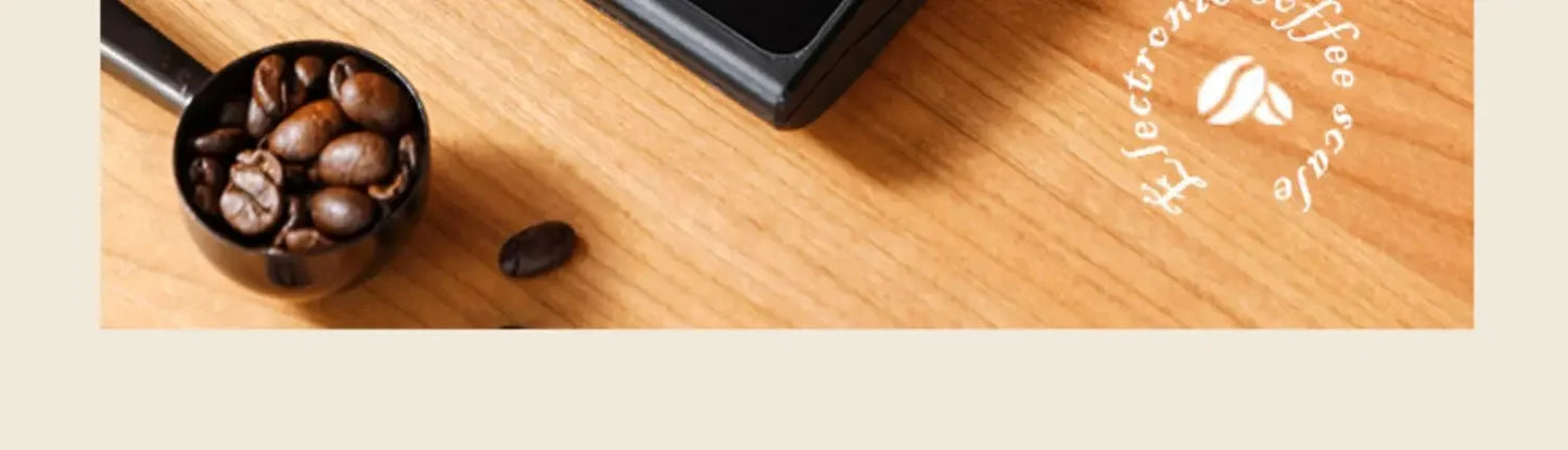 Digital Kitchen Scale - USB Charging Coffee Scale with Timer & LED Display
