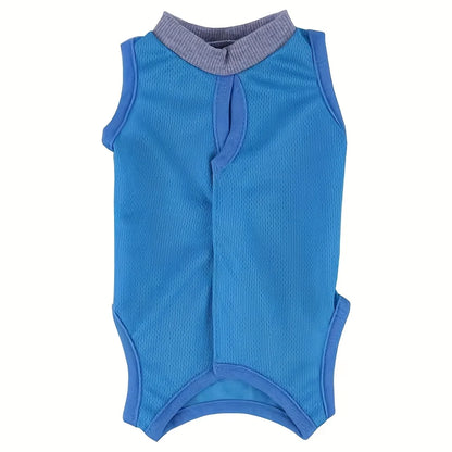Cat Neutering Suit Comfortable Cat Recovery Suit Adjustable Cat Anti-licking Sterilization Clothes Pet Supplies Body Strap Vest