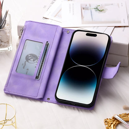 Leather Flip Case For Samsung Galaxy S26 S25 S23 S24 Ultra S22 S21 Plus S20 FE + Note 20 10 9 Card Wallet Embossing Phone Bag