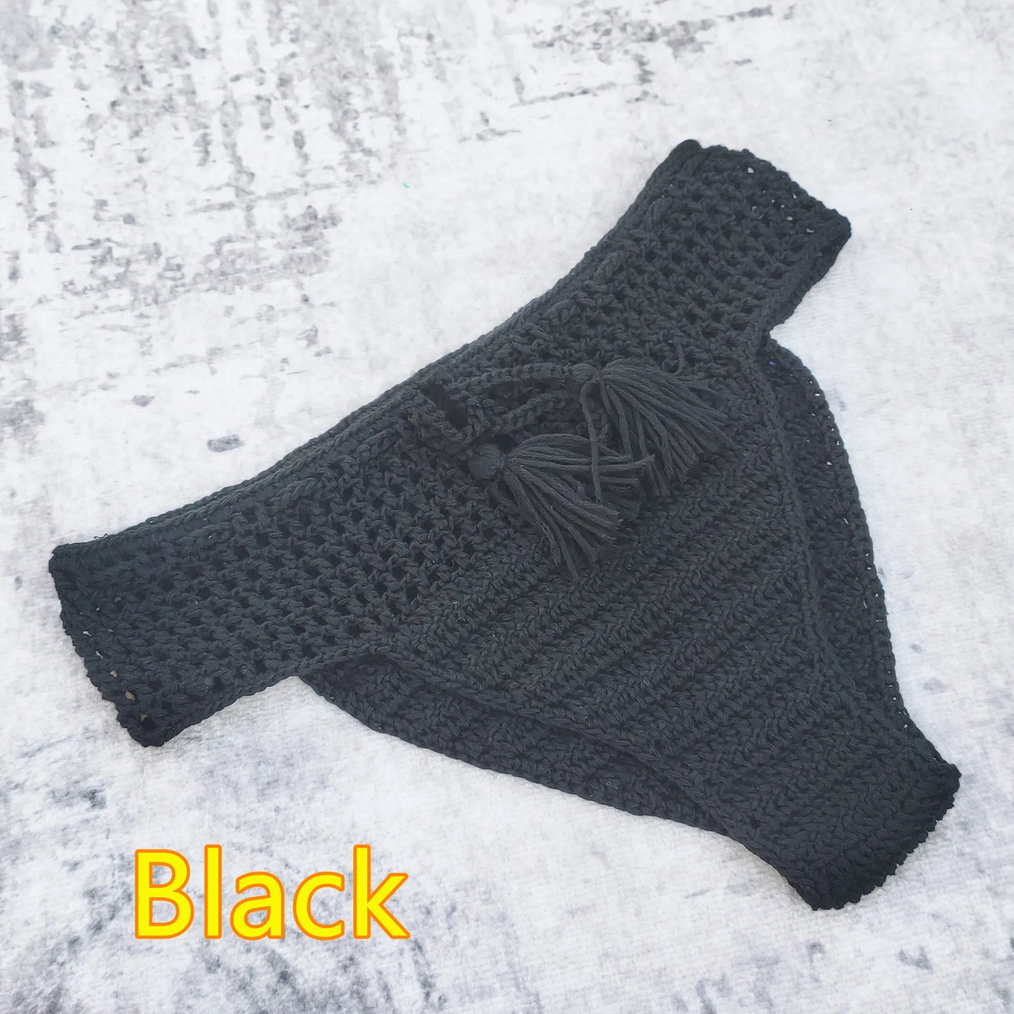 6 Color Hand Crochet Bikini Bottom Shorts Beach Women Tassel Swim Brief