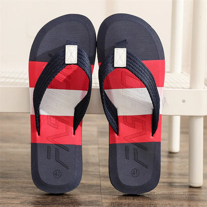 Fashion Flip Flops Men Breathable Slippers Indoor House Summer Beach Slides Casual Sandals 2024 Slippers Men Outdoor Shoes Slide