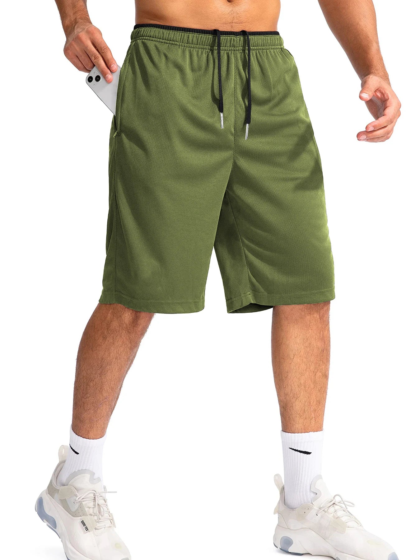 Men's Sport Shorts Sportswear Summer Running Basketball Shorts Beach Bottoms Gym Fitness Tracksuit Jogging Training Short Pants