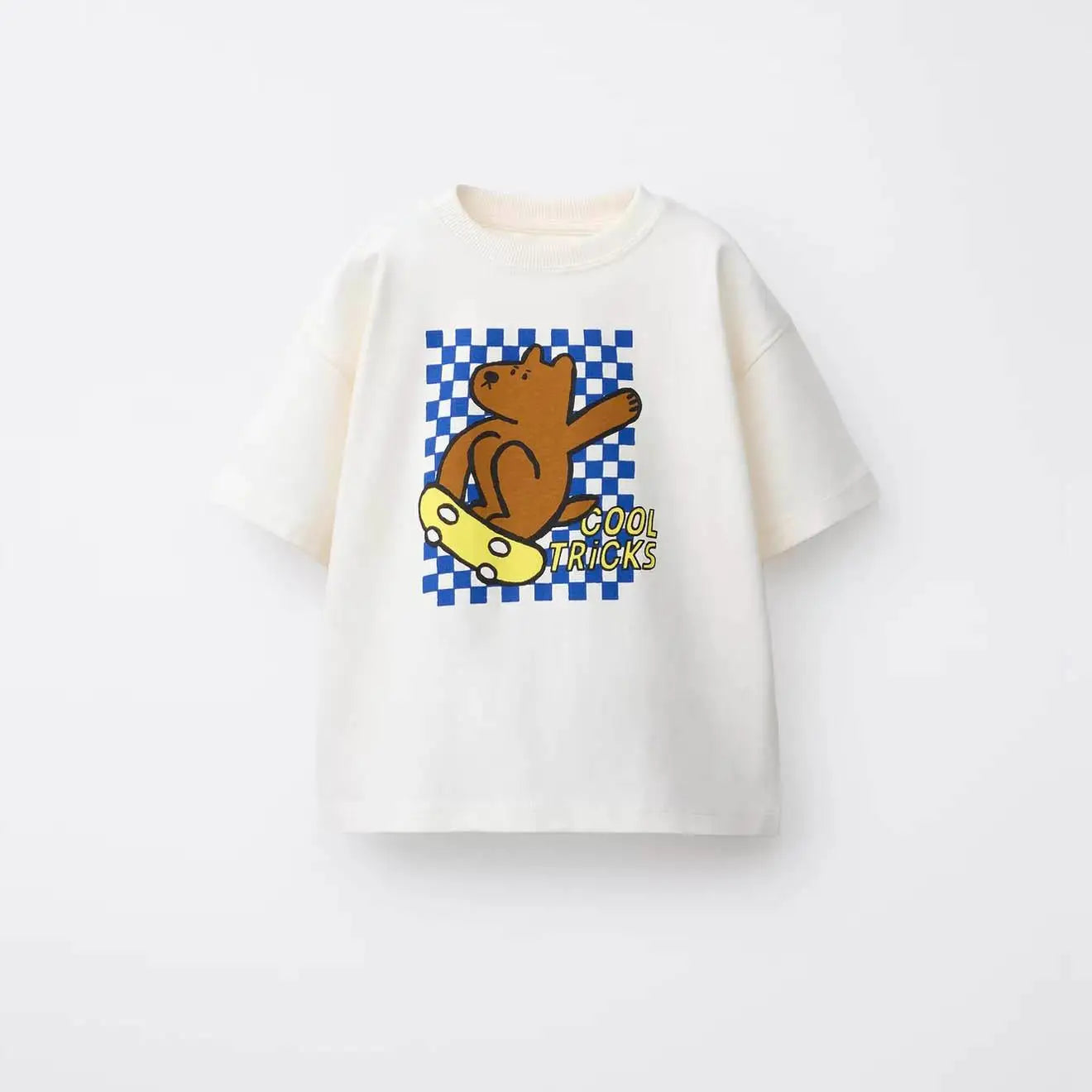 Printed Cartoon T-shirt For Kids Clothing Summer Costume Simple Fashion Baby Girl And Boy Short Sleeve Tees Tops Children Tshirt
