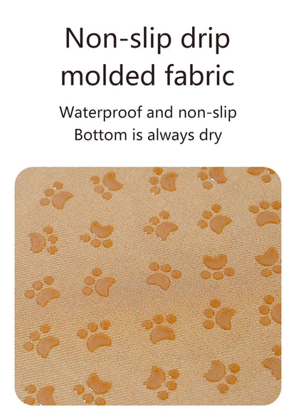 BIAI Winter New non-slip Mat for Pets Waterproof Dog Pee Pad Breathable Cat Mat Washable Pet Diaper Pad High Absorbent Pet Mat