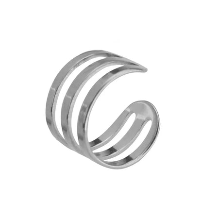 Men's Ear Cuff – Stainless Steel Non-Piercing Clip Earring (Single)