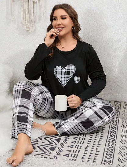 Loungewear Sets Woman Pajamas Set Big Size Pajamas for Women Ensembles Pyjama Femme Ensemble Sleepwear for Sleeping Home Wear