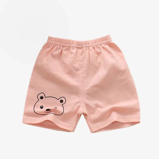 Kids Cotton Summer Shorts - Breathable Casual Beach Pants for Boys  Girls