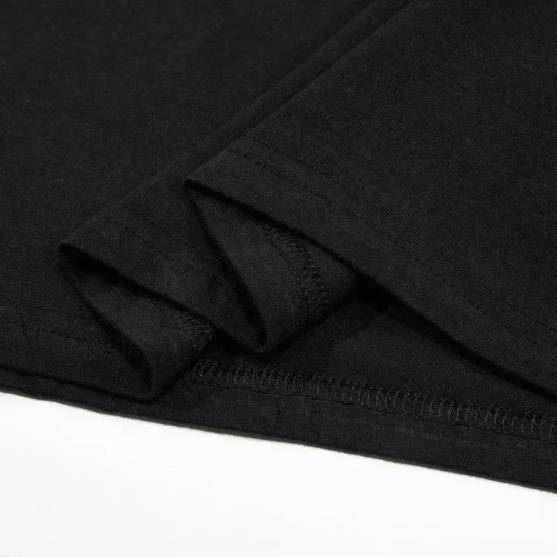 Men's Fashionable Casual T-shirt Versatile Round Neck Short Sleeved Comfortable and Breathable High Quality T-shirt for Daily