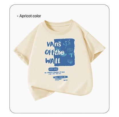 1pcs Summer Boys Car Cartoon Tees Fashion Tops Childrens Short Sleeve Clothes Printed Pattern T-shirts Child Loose Casual Tshirt