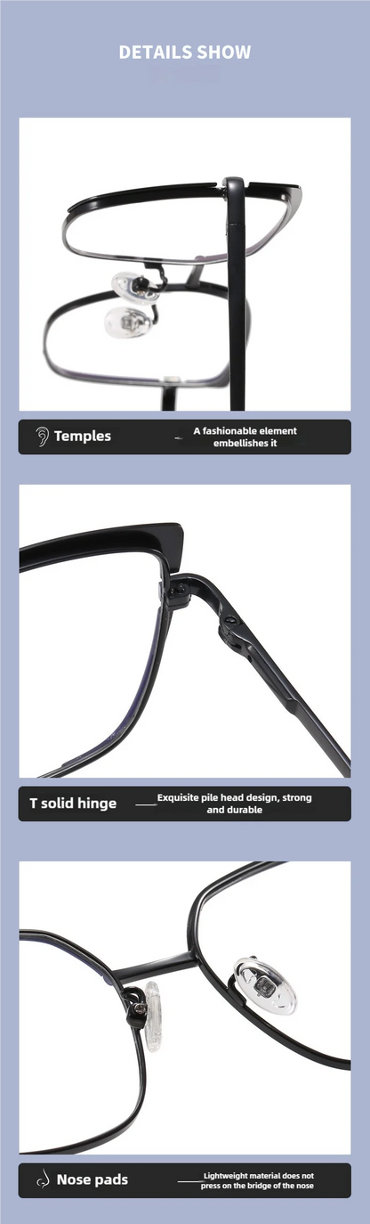 O-Q CLUB Women's Grade Glasses Anti Blue Light Lenses Woman's Eyeglasses Lunettes Myopia Reading Glass Sunglasses Man Eyewear