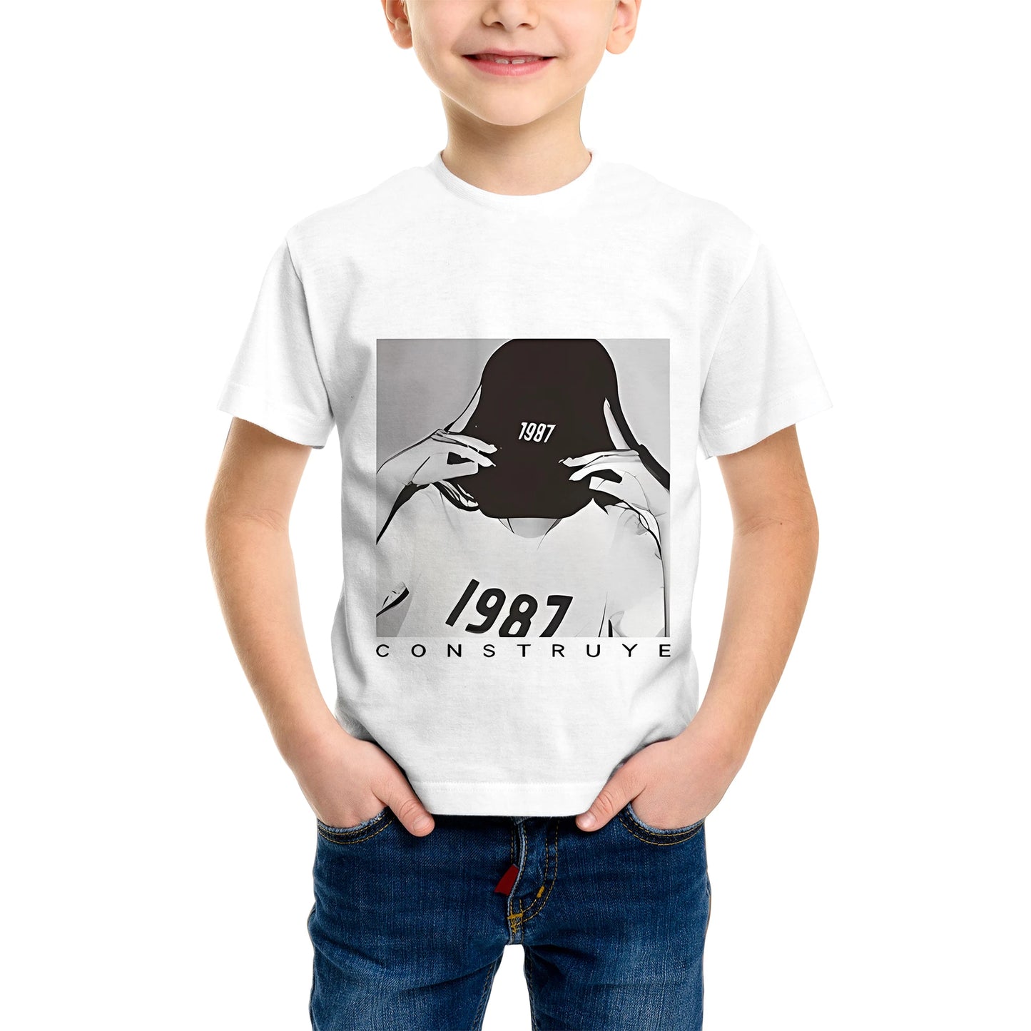 3D Pattern Printing Fashion T-Shirt  Element Printing Summer New Boy Personalized Cool Tops Kids Funny T Shirt