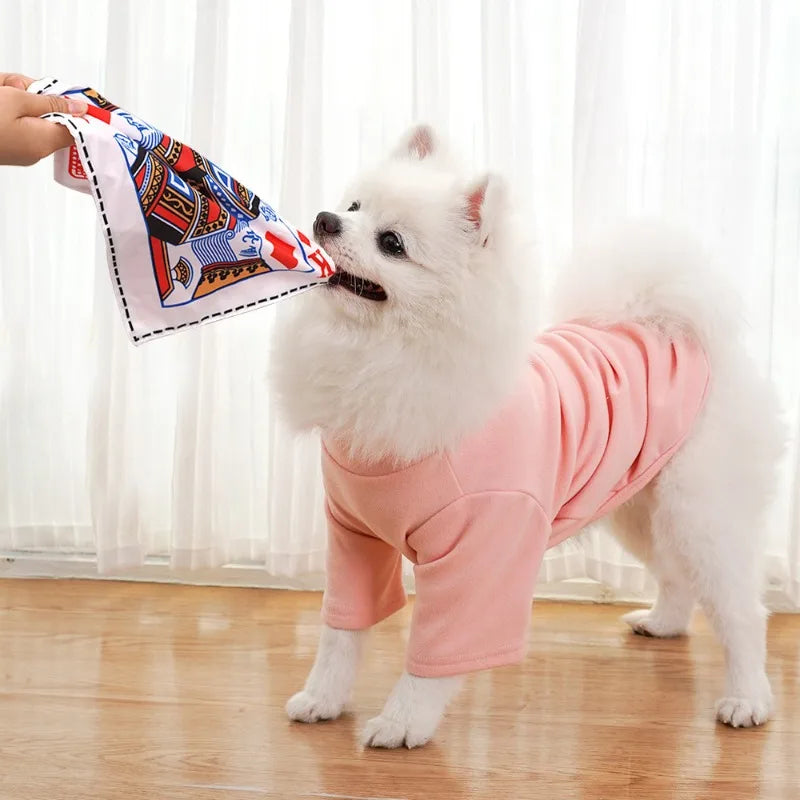 Interactive Dog Toys Paper Chew Resistant Teeth Grinding Toy Puppy Pet Supplies Newspaper Squeaker Toys for Small Medium Dog Toy