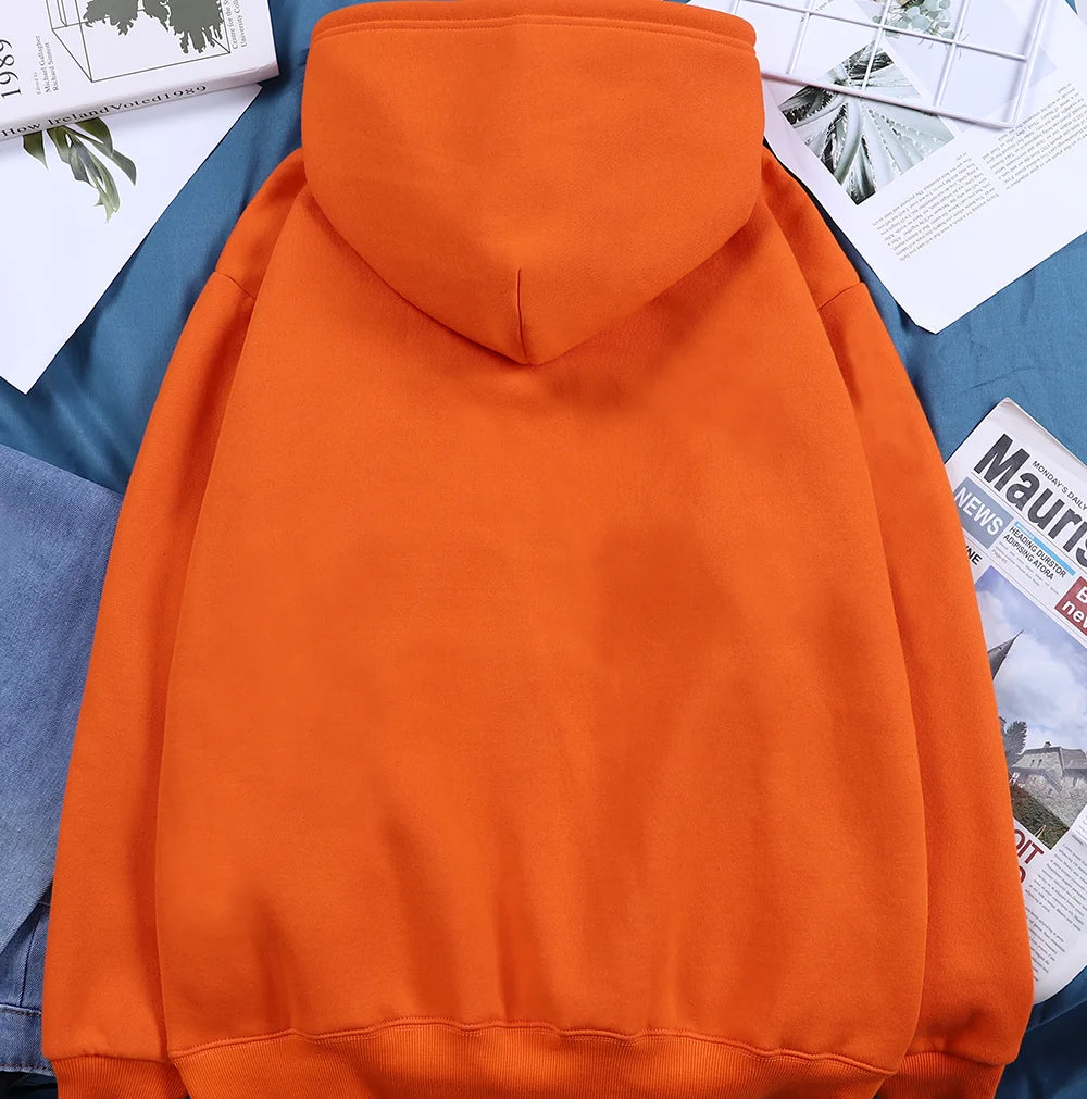 Fashion Women'S Hoodie Cute Strawberry And Rabbit Printed Sweatshirt Pocket Soft Warm Breathable Pullover Autumn Winter Hoody