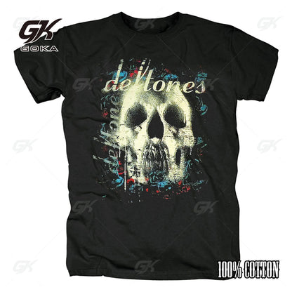 Deftones Cotton Singer Band T Shirt Men Women Hip Hop Rock Tee Fashion Short Sleeve T Shirt Summer Clothes T-shirts Tops