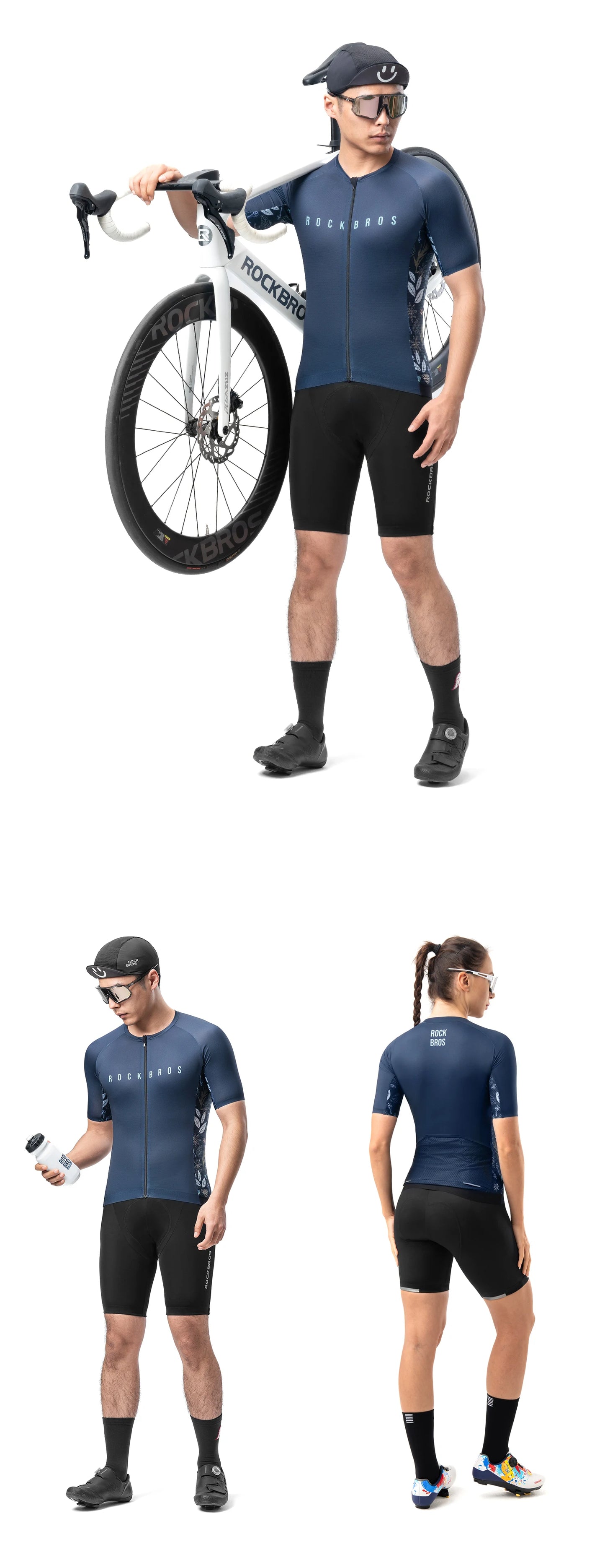 Men's Summer Cycling Jersey – Breathable Quick-Dry Bike Top
