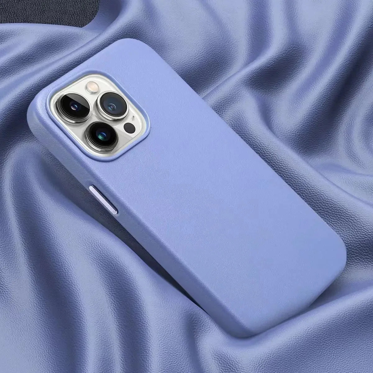 Official for Magsafe Leather Case for IPhone 16 15 14 13 12 Pro Max 17 Pro Magnetic Protective Cover Anti-drop Case