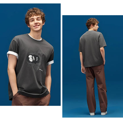 Men's Quick-Dry Cool-Feel T-Shirt – Short Sleeve Summer Tee