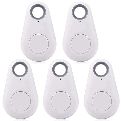 5pcs Mini Fashion Smart GPS Tracker Pet Bluetooth Anti-lost Alarm Tag Wireless Dog Kid Bag Wallet Key Finder Locator Accessories