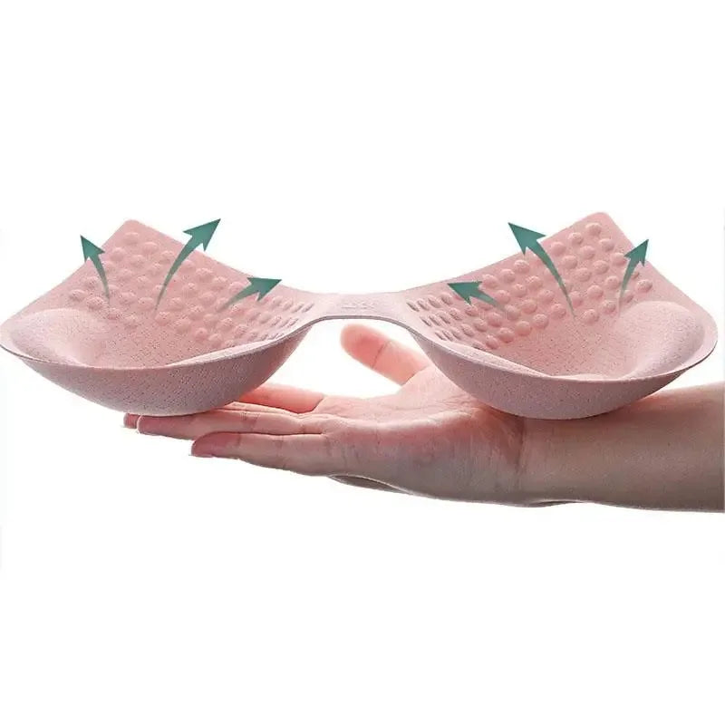 Latex Bra Pads – Push Up Breast Enhancer Pads | Wire Free, Breathable, Strapless