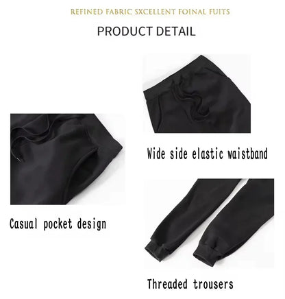 New style printed sport pants suitable for both men and women, luxurious long-distance running pants, casual fitness pants