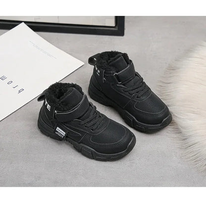 Children Winter Boots – Waterproof Kids Snow Boots With Plush Lining & Rubber Sole