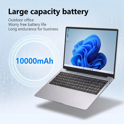 18.5' Laptop Intel Core I5 16GB 2TB 10000mAh Backlit Keyboard Fingerprint Unlock Windows 11 Gamer Office Notebook 1920x1080 PC
