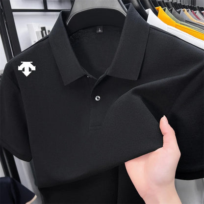 Mercerized Cotton100% Men's Summer Luxury Brand Short Sleeves Polo Shirt 25 Colors Choose From T-Shirt Business Leisure Men Top