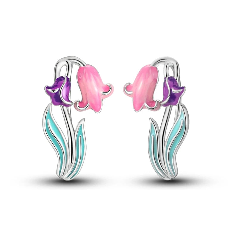 Sterling Silver Hoop Earrings – Zirconium Star Drop Style For Women’s Anniversary Jewelry Gift