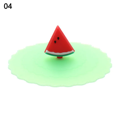 Silicone Cup Lids – Cute 10cm Leakproof Heat-Resistant Mug Covers
