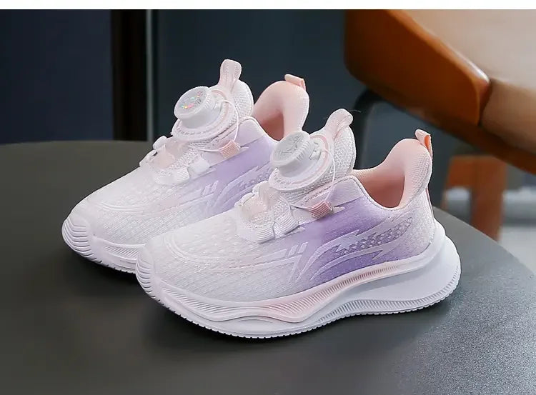 Firm Stitching Kids Mesh Casual Sport Shoes Breathable Raw Material Solid Structure Fitness Outdoor Play Shoes