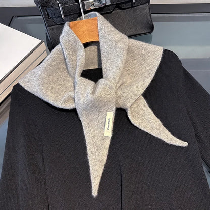 Wool Winter Scarf - Long Warm Cashmere Shawl For Women | Cozy Knit Pashmina Wrap
