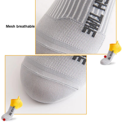 10 Pairs/Lot High Quality Men's Ankle Socks Athletic Fitness Running Socks Breathable Spring Summer Mesh Casual Short Sock Gifts