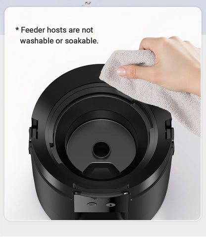 ROJECO 2L Automatic Pet Feeder Smart Cat Food Kibble Dispenser Wi-Fi App Remote Control Auto Dog Feeder For Cat Pet Accessories