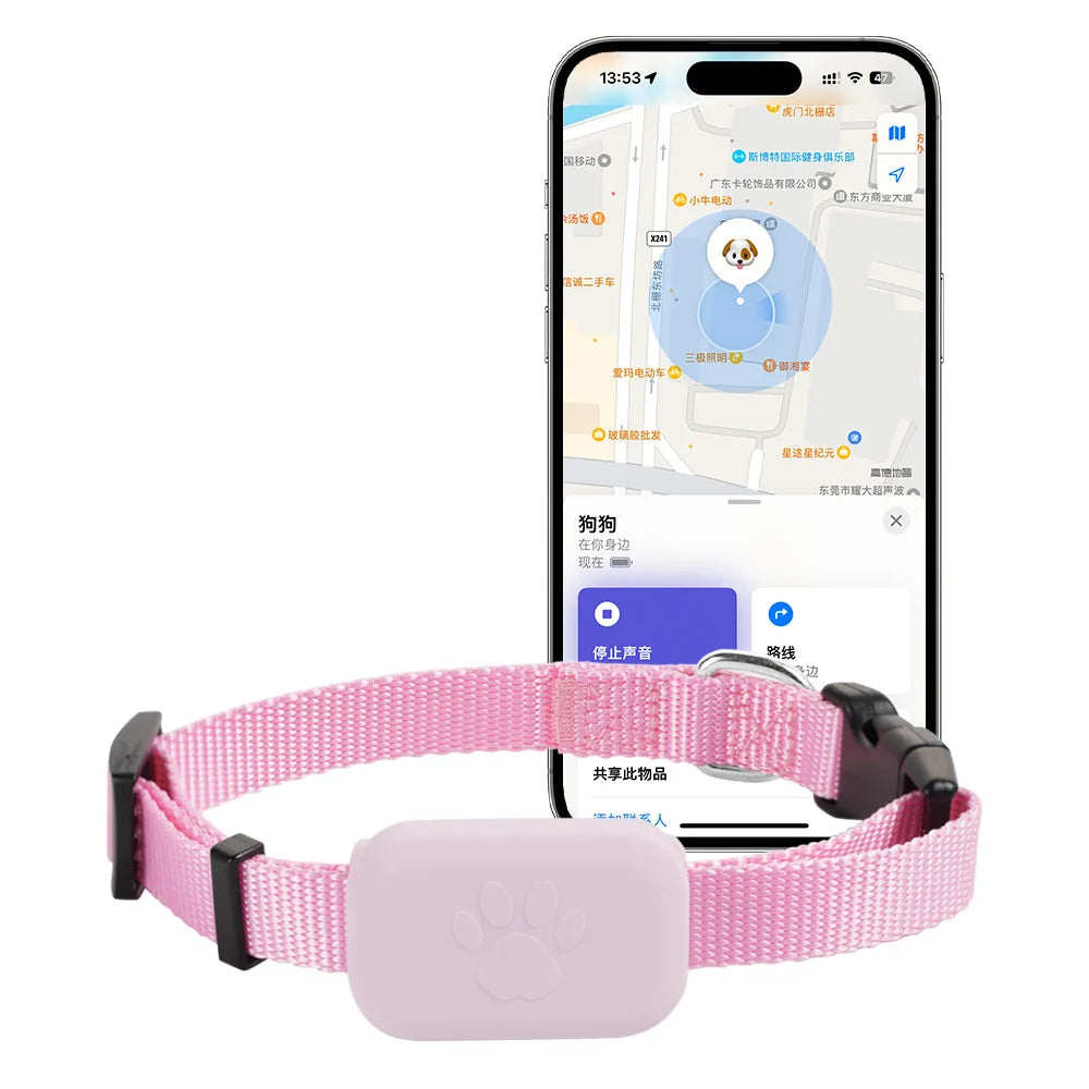 Pet Trackers and Electronics Remote GPS Tracker Waterproof Anti-Lost Collar for IOS/Android Dog Cat Movement Global Locator