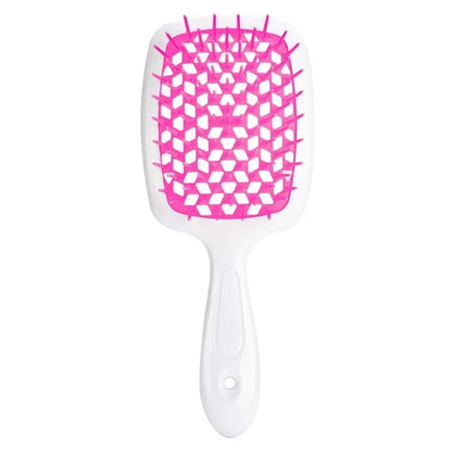 Tangled Hair Comb Detangling Hair Brush Massage Combs Hollow Out Wet Curly Hair Brushes Barber Comb Salon Hair Styling Tools