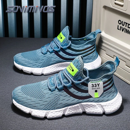 Men's Mesh Breathable Casual Shoes Non-Slip Stable Shock Absorption Lightweight Sneakers Couple Basket Homme 2020 la sportiva
